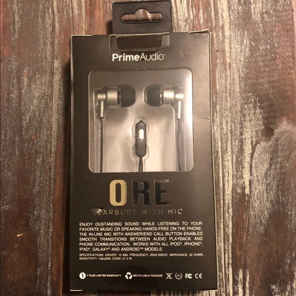 PrimeAudio ORE Earbuds with Mic - Picture 2 of 4